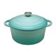 thumbnail image 1 of Cacerola 11.7L Iron Cast Aluminio Forjado Turquesa 1 Piezas, 1 of 3