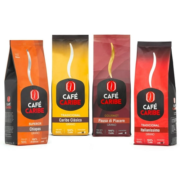 Mix Completo - Pack 4 café en grano 2000g