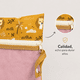 thumbnail image 4 of Set 6 Estuches Transparentes Para Mudas de Bebé - Mochila Pañalera Maternal - Color Cafe, 4 of 8