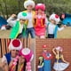 thumbnail image 5 of Sombrero de Cosplay Avafierce 41-61 cm Hongo Rosa Anime, 5 of 5