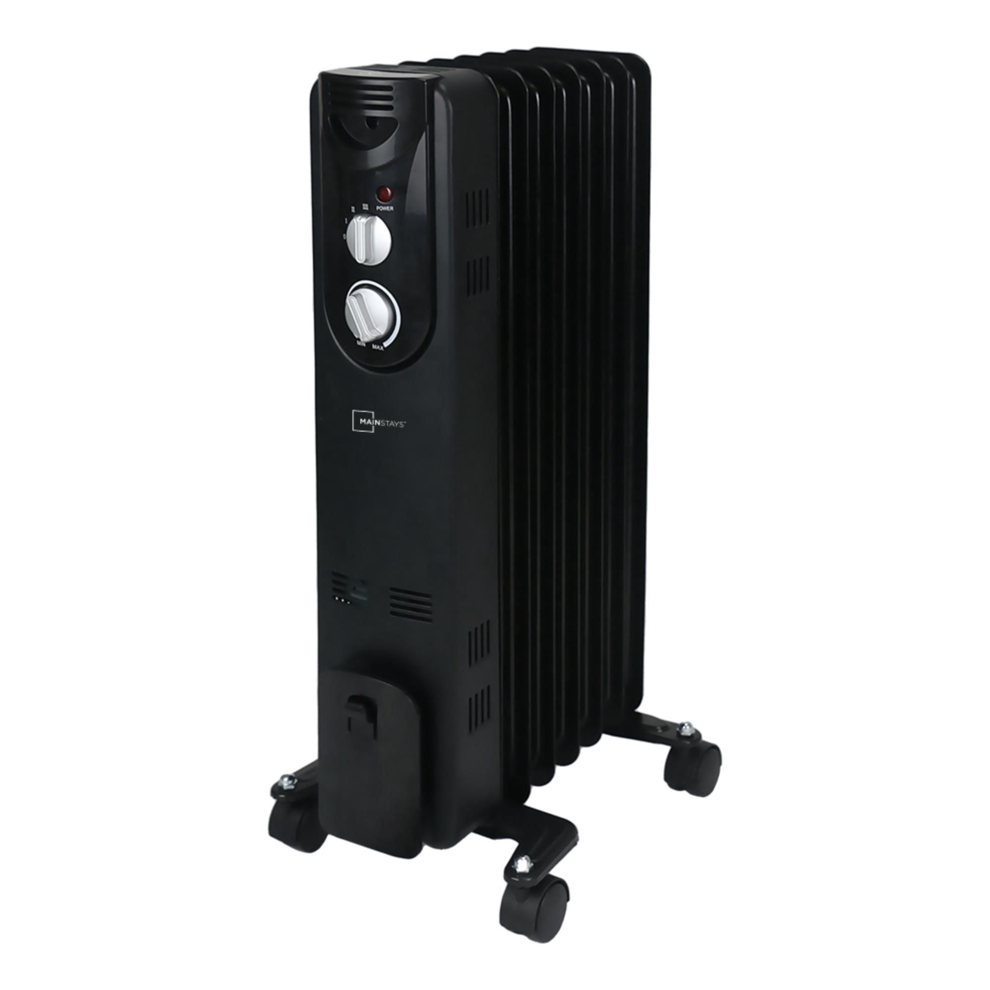 Calefactor Estufa Halógena Df-150 Mainstays Negro