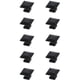 thumbnail image 1 of Juego de Tiradores Cuadrados Decorativos Elegantes Cecil en Negro Mate, 1 of 6