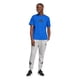 thumbnail image 4 of Pantalones adidas Future Icon de 3 rayas para hombre, tamaño mediano, color gris jaspeado, 4 of 5