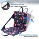 thumbnail image 4 of Cojín Plegable Impermeable con Respaldo Floral JLDTOP para Gradas, 4 of 8