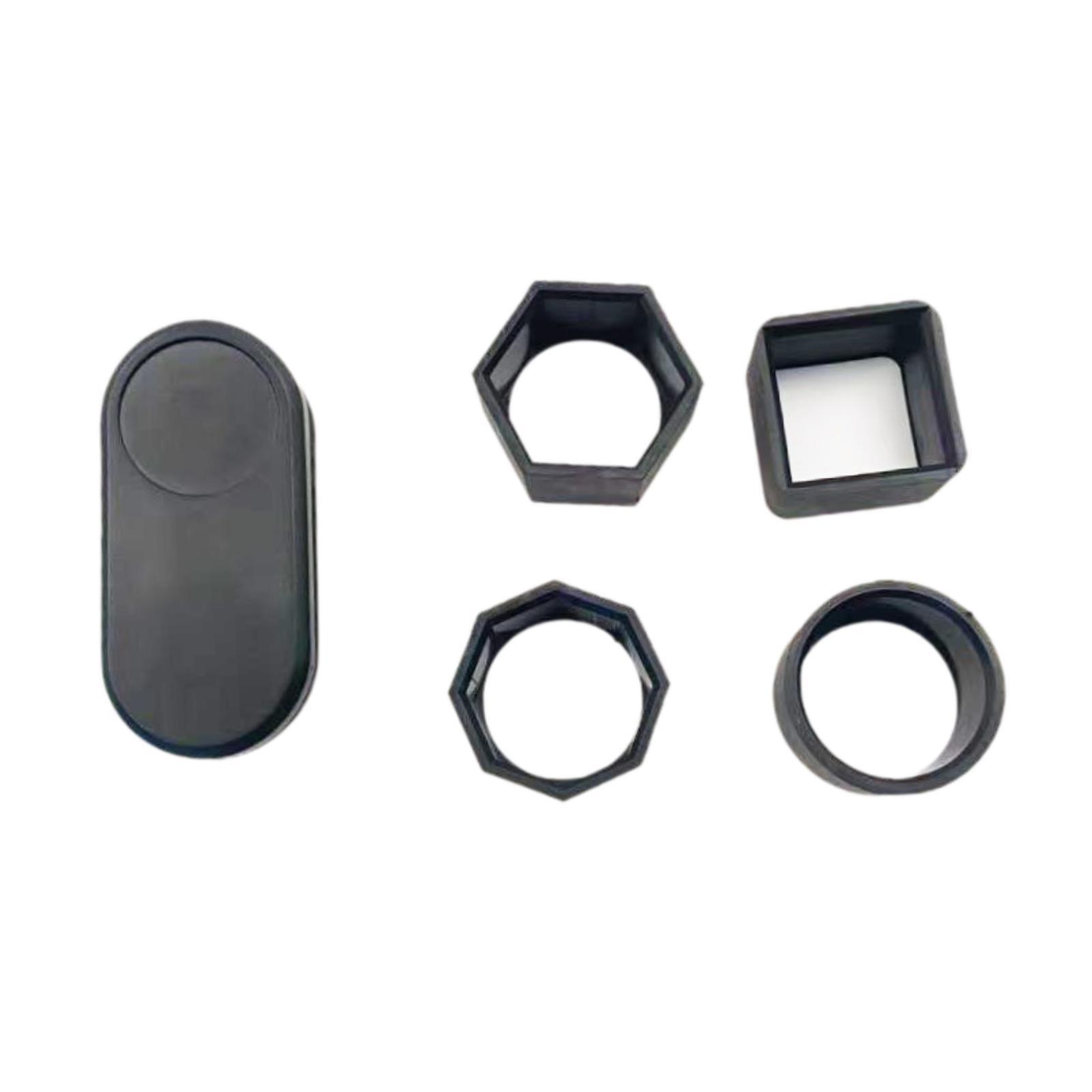 Magideal - Titular De Tiza De Billar, Organizador De Tiza De Señal De Piscina, Caja De Almacenamiento Portátil Multifuncional, Estuche De Tiza Para Principiantes