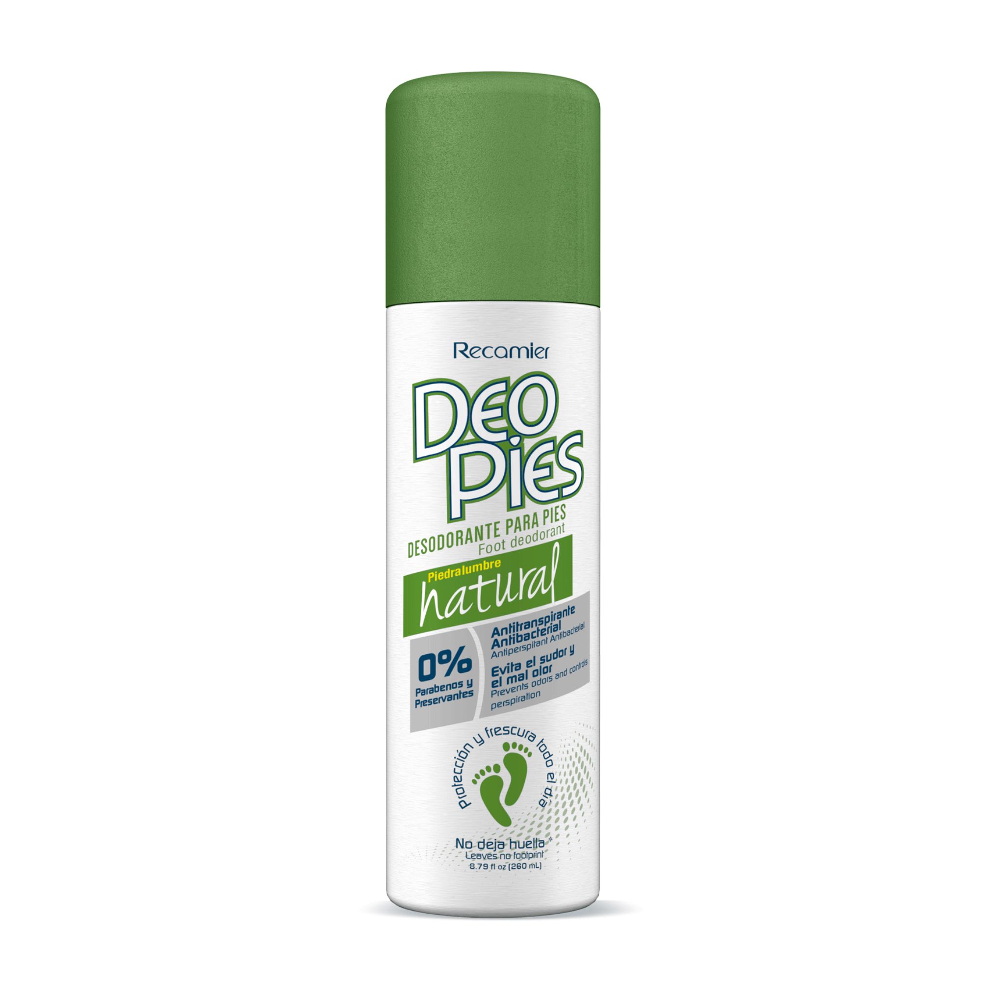 Desodorante Para Pies Spray Natural 260Ml - Deo Pies