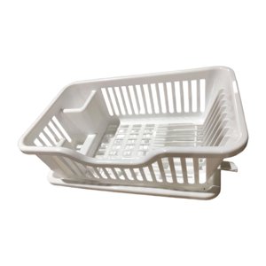 Bothyi - Estante Para Platos Ligero Y Versátil, Para Encimera, Color Blanco