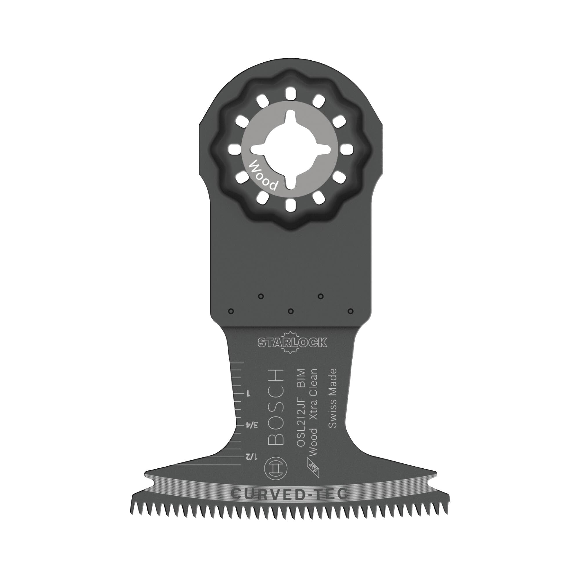 Cuchilla Oscilante Multiherramienta Bosch Osl212jf Para Madera Dura