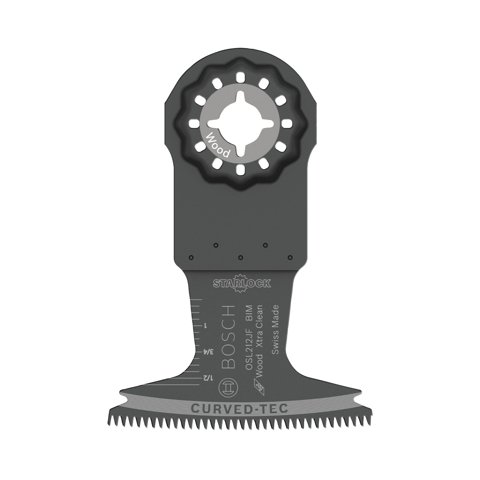 Cuchilla Oscilante Multiherramienta Bosch Osl212Jf Para Madera Dura