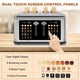 thumbnail image 2 of Toaster Clixane, pantalla táctil de 4 rebanadas, acero inoxidable, 1650 W, 2 of 9