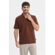 thumbnail image 1 of Polera Hombre Slim Cuello Polo Café, 1 of 4