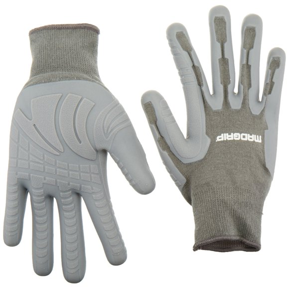 Guante de protección MadGrip Pro Palm Rhino gris, talla mediana