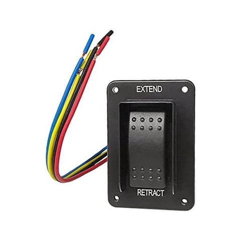 Ioensy - Interruptor Del Estabilizador De Potencia Fácil Instalación Estabilizador De Retracción Extendida De 12 V
