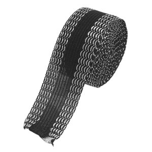 Bothyi - Pantalones Borde Acortar Dobladillo Cinta Dobladillo Cinta Costura Para Traje Pantalones Faldas Jeans Negro