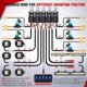 thumbnail image 3 of Kit de arnés de cableado Nilight 16AWG 12V con panel de interruptores de 5 gangas, 3 of 9