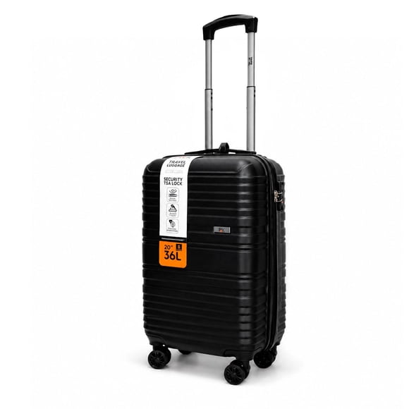 Maleta North Pak Viaje Cabina Equipaje Mano 20" 36L Negro