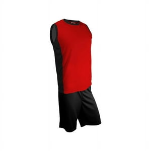 Snix - Uniforme De Baloncesto Infantil Onix Rojo Y Negro Talla 12