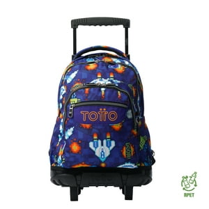 Totto - Mochila Escolar Con Ruedas Para Niño Renglon