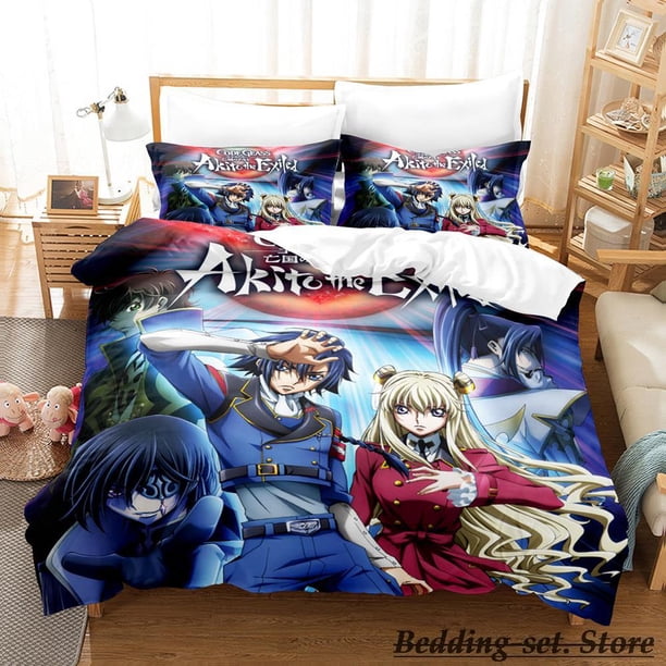 Kawaii CODE GEASS Bedding Set Bed Set Aldult Kid Bedroom Duvetcover SetsBed set