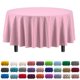 thumbnail image 1 of Juego de 6 manteles descartables redondos rosa de 213 cm – Party Solids, 1 of 7