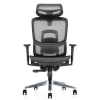 Modernismo - Silla Gerencial Premium De Oficina Delizia Negra