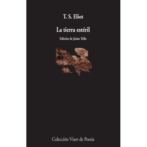 Genérico - Libro La Tierra Esteril - Eliot, T.S.
