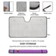 thumbnail image 2 of Parasol Delantero para Auto Desmarcar Lyla en el Bucle 130cm x 70cm, 2 of 6