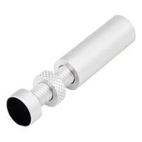 Bothyi - Soporte Telescópico Para Tarjetas Gráficas, Altura Duradera Y Ajustable Para Pc De Escritorio, Plateado, 48Mm X 13Mm