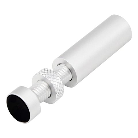 Bothyi - Soporte Telescópico Para Tarjetas Gráficas, Altura Duradera Y Ajustable Para Pc De Escritorio, Plateado, 48Mm X 13Mm