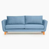 Barra Design - Sofá Thomas 210 Felpa Petroleo