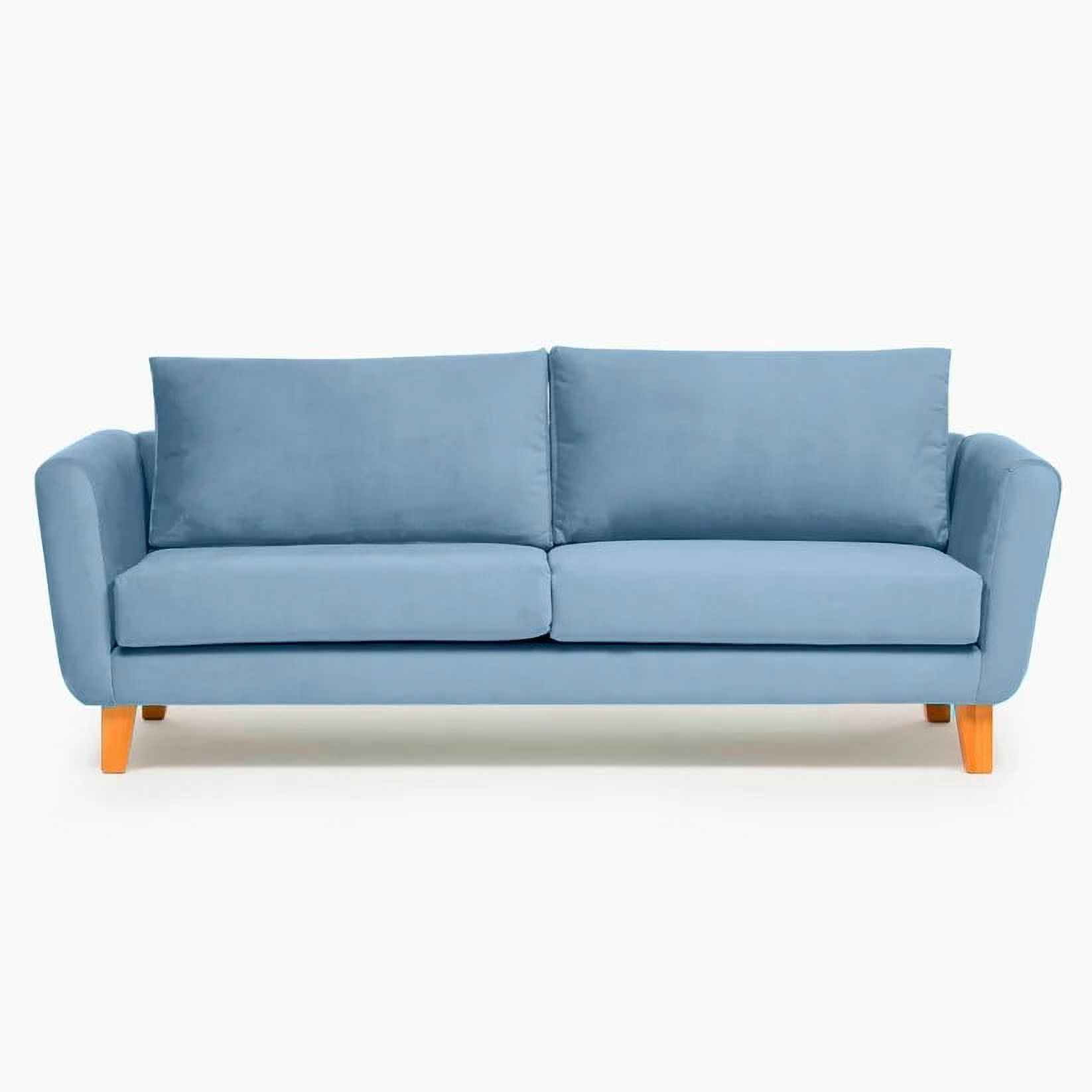 Barra Design - Sofá Thomas 210 Felpa Petroleo