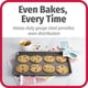 thumbnail image 4 of Juego de bandejas para hornear GoodCook Everyday, antiadherentes, acero al carbono, 3 unidades, 4 of 7