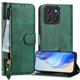 thumbnail image 1 of Funda Billetera Cremallera para Motorola Moto G15 con Porta Tarjetas, Soporte y Correa Verde, 1 of 5