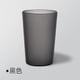thumbnail image 1 of suxuMhao Vasos de Plástico Negros - 5 Pzas Diseño Minimalista, 11.5x7.5cm (10-13.5 oz ) Tamaño, Multiuso Como Vasos para Beber y Vasos para Cepillo de Dientes para Baño/cocina, Vasos de Plástico PP, 1 of 4