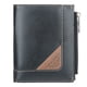 thumbnail image 1 of Monedero vertical con cremallera para hombre, monedero de gran capacidad con clip para billetes, tarjetero juvenil para hombre, 1 of 5