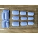 thumbnail image 4 of Uñas Postizas Adhesivas Cuadradas Largas 24pcs Press On Azul Claro, 4 of 8