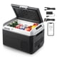 thumbnail image 1 of Refrigerador de coche VEVOR MCD25D1, 12 V, 26,4 L, refrigeración rápida, negro, 1 of 9
