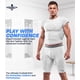 thumbnail image 5 of Camiseta acolchada de fútbol americano Exxact Sports, blanca, talla adulto, 5 of 6