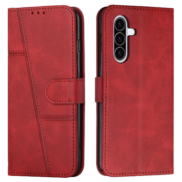 Funda Flip Para Samsung Galaxy A36 – Carcasa Delgada Y Resistente A Impactos Con Soporte Para Uso Diario Y Profesional