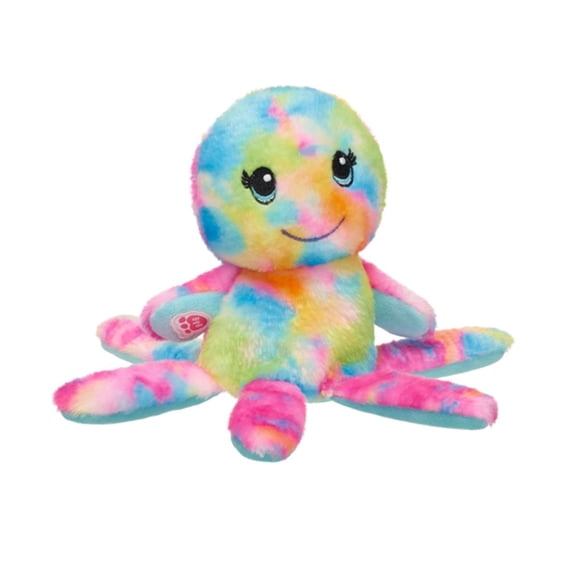 Peluche Build a Bear mini Beans Pulpo coleccionable