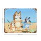 thumbnail image 2 of Bluey Cartel Metálico, Decoración de Pared de Cartel Metálico Personalizado para Regalos de Fans, Amigos, Familia y Amantes 20*30CM, 2 of 6