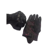 Icon - Guantes De Cuero Para Mujer Moto Touch Talla M