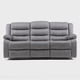 thumbnail image 2 of Living Reclinable 3 Cuerpos - Roma 1 Sofá 3 Cuerpos + 2 Bergers Gris, 2 of 16