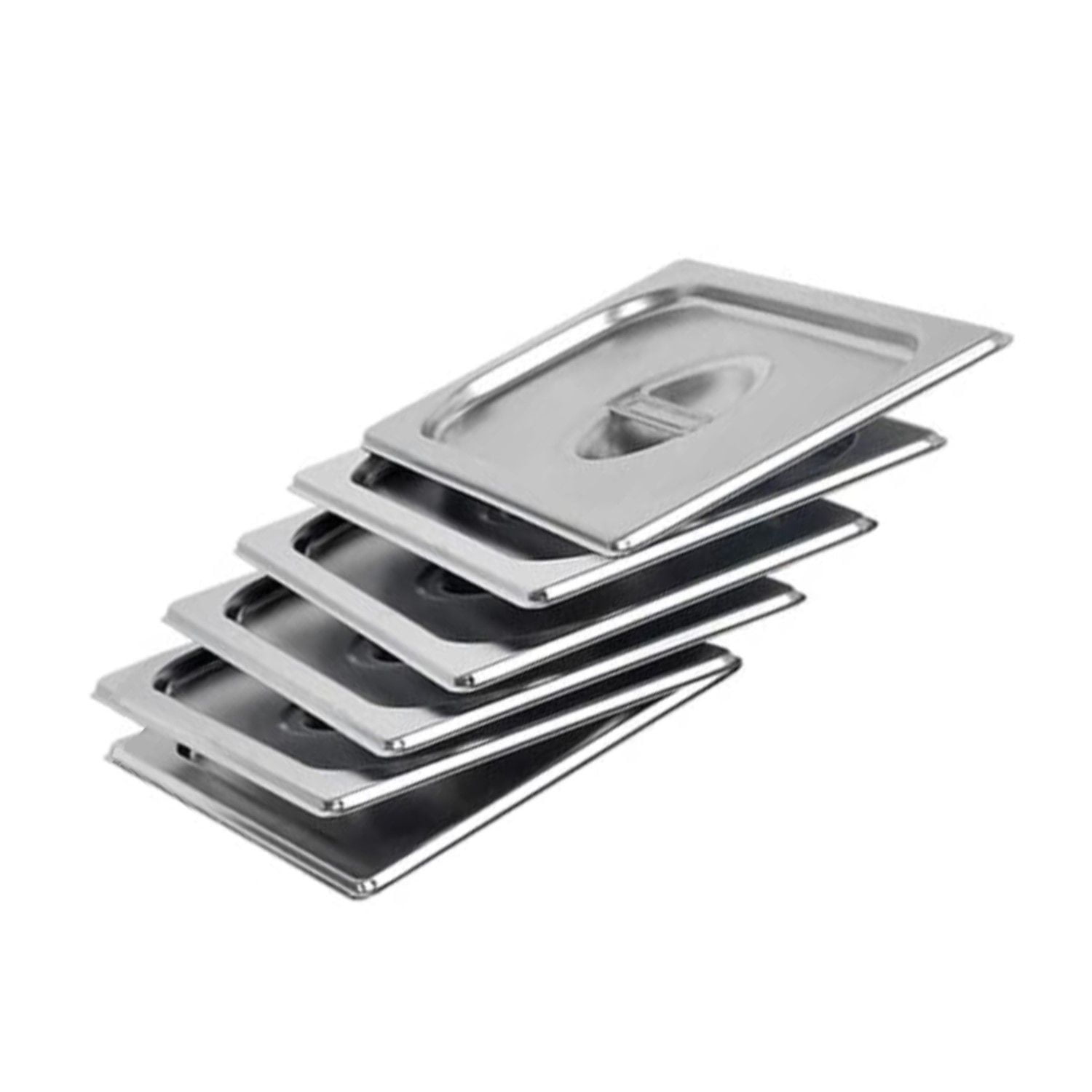 Pro Chef - Tapa Gastronómica Gn 1/3 Acero Inox. Pack 6 Unidades