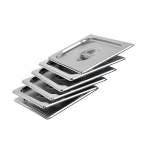 Prochef - Pack 6 Tapas Gastronomicas Para Gn 1/3 Acero Inox