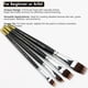 thumbnail image 4 of Juego de brochas y peines GACDR Professional Grainer, 4 unidades, 4 of 6