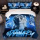 thumbnail image 1 of 3pcs Tech-Style Leader Lily Themed Printed Three-Piece Bedding Set Soft Duvet Cover And Two Pillowcases, 1 of 5