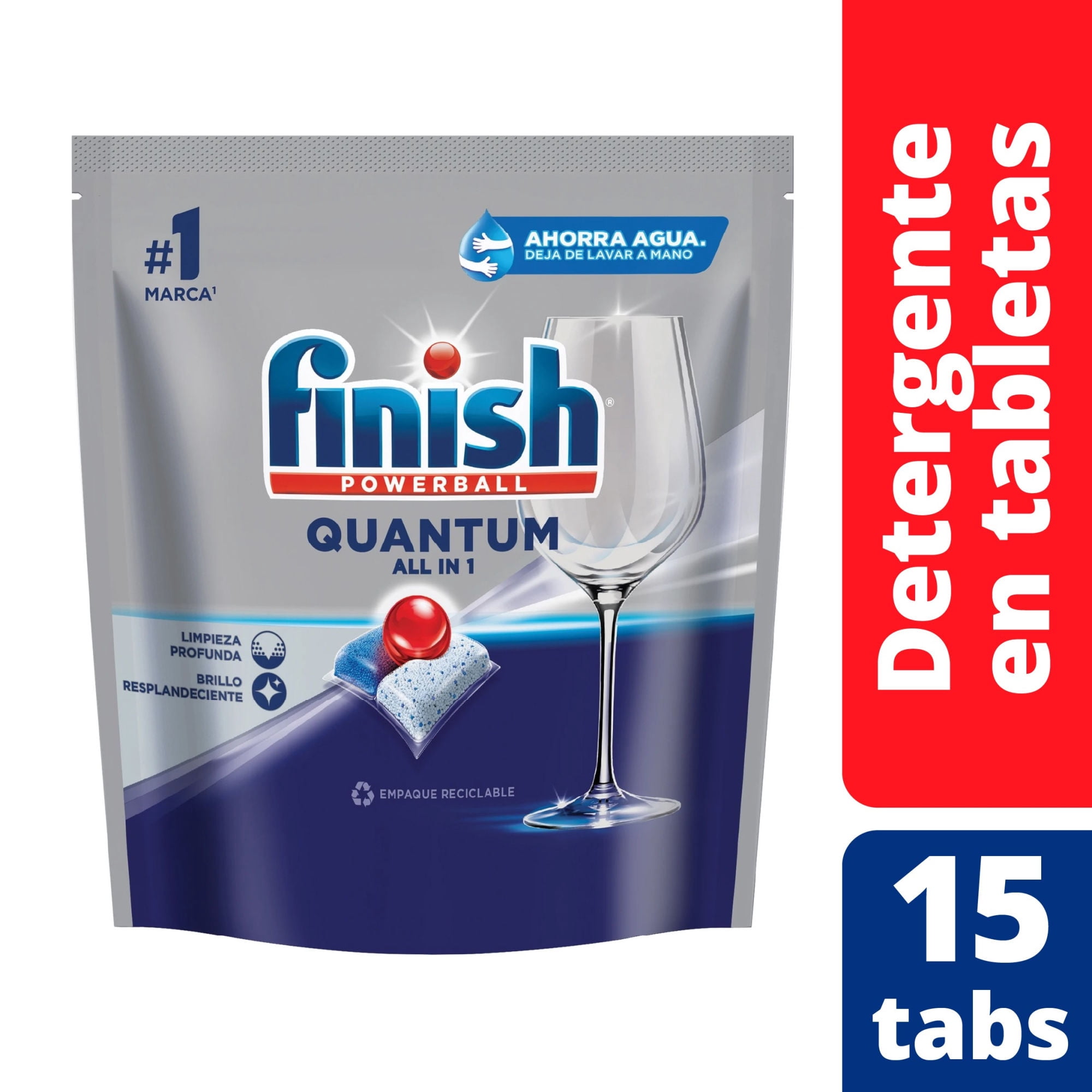 Finish - Detergente Tabletas Quantum