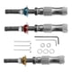thumbnail image 3 of 3x 7 Mm 7 5 Mm 7 8 Mm Ni?os Gran Regalo 7 Pines Ajustable Tubular Lockpicking, 3 of 5