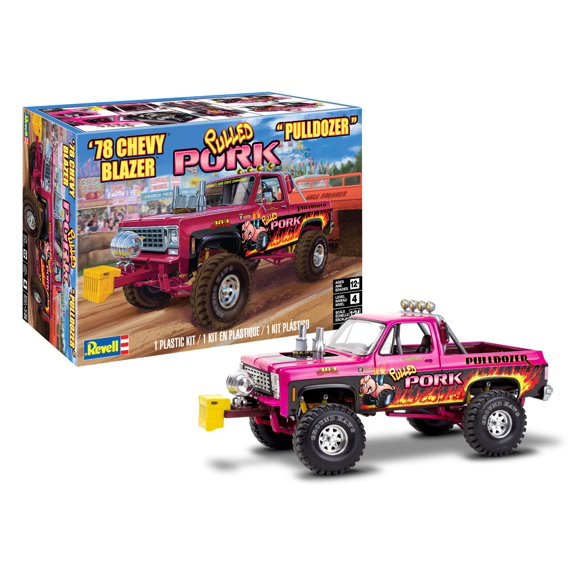 Kit de construcción de camioneta modelo Revell '78 Chevy Blazer a escala 1:24